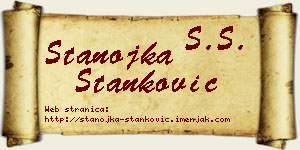 Stanojka Stanković vizit kartica